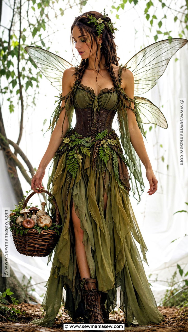 Woodland Green Fairy Costume - 30 Green Fairy Costume Ideas
