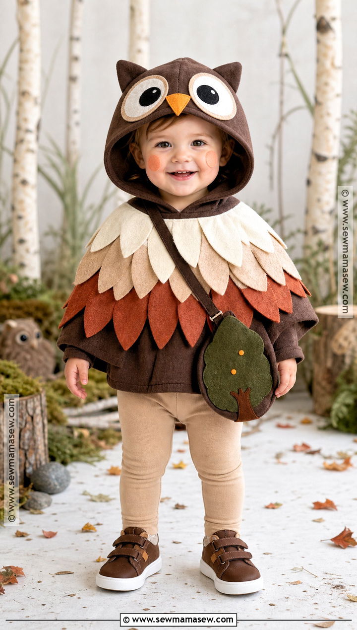 Woodland Owl Toddler Costume - 45 toddler halloween costumes