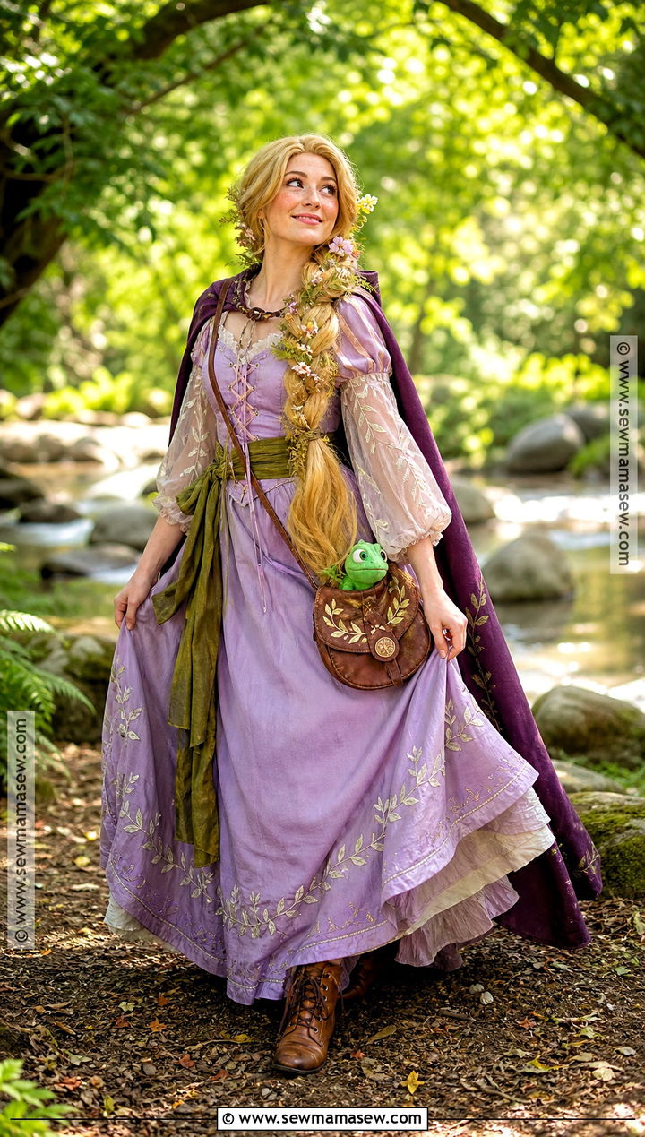 Woodland Rapunzel Cosplay - 35 rapunzel cosplay ideas