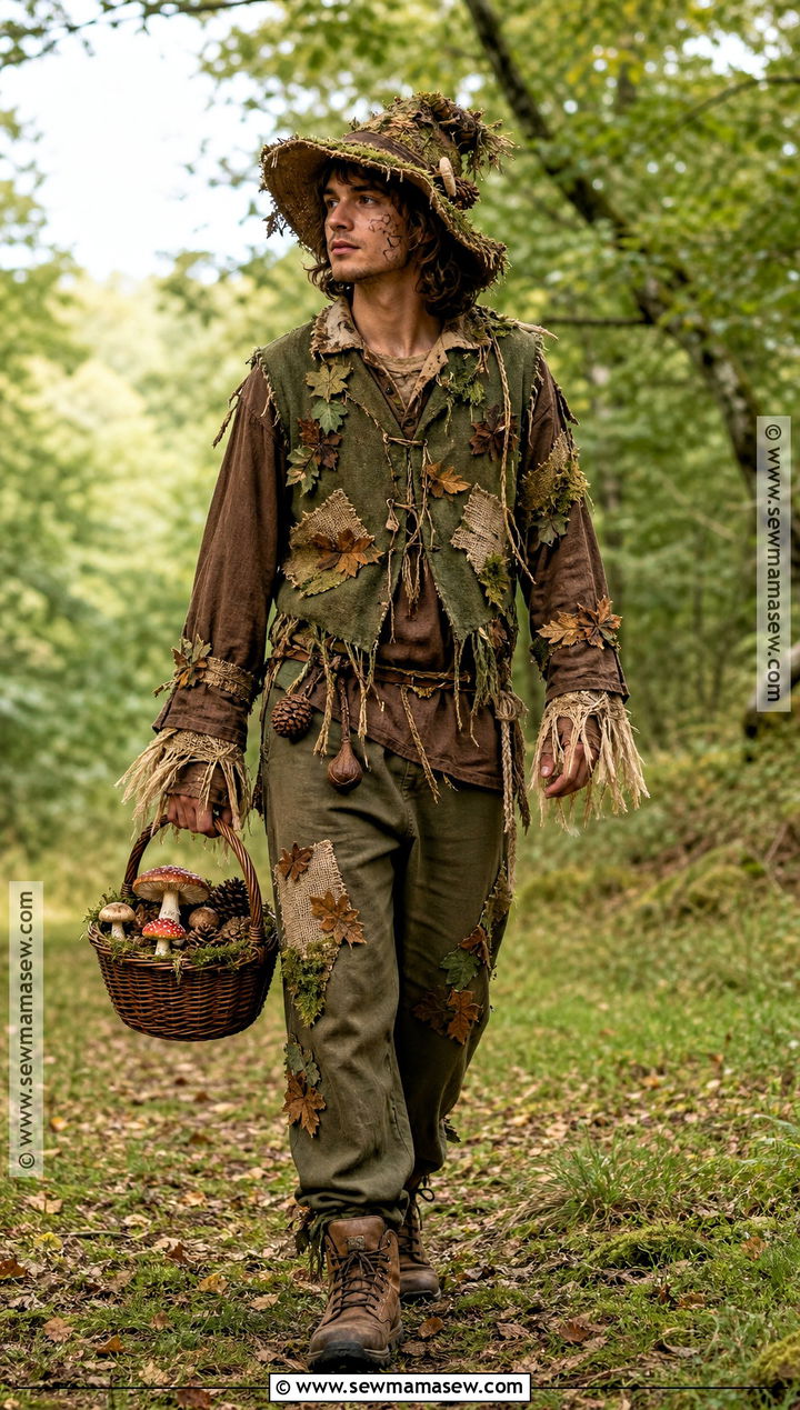 Woodland Scarecrow Costume - 30 Scarecrow Costume Ideas for Men
