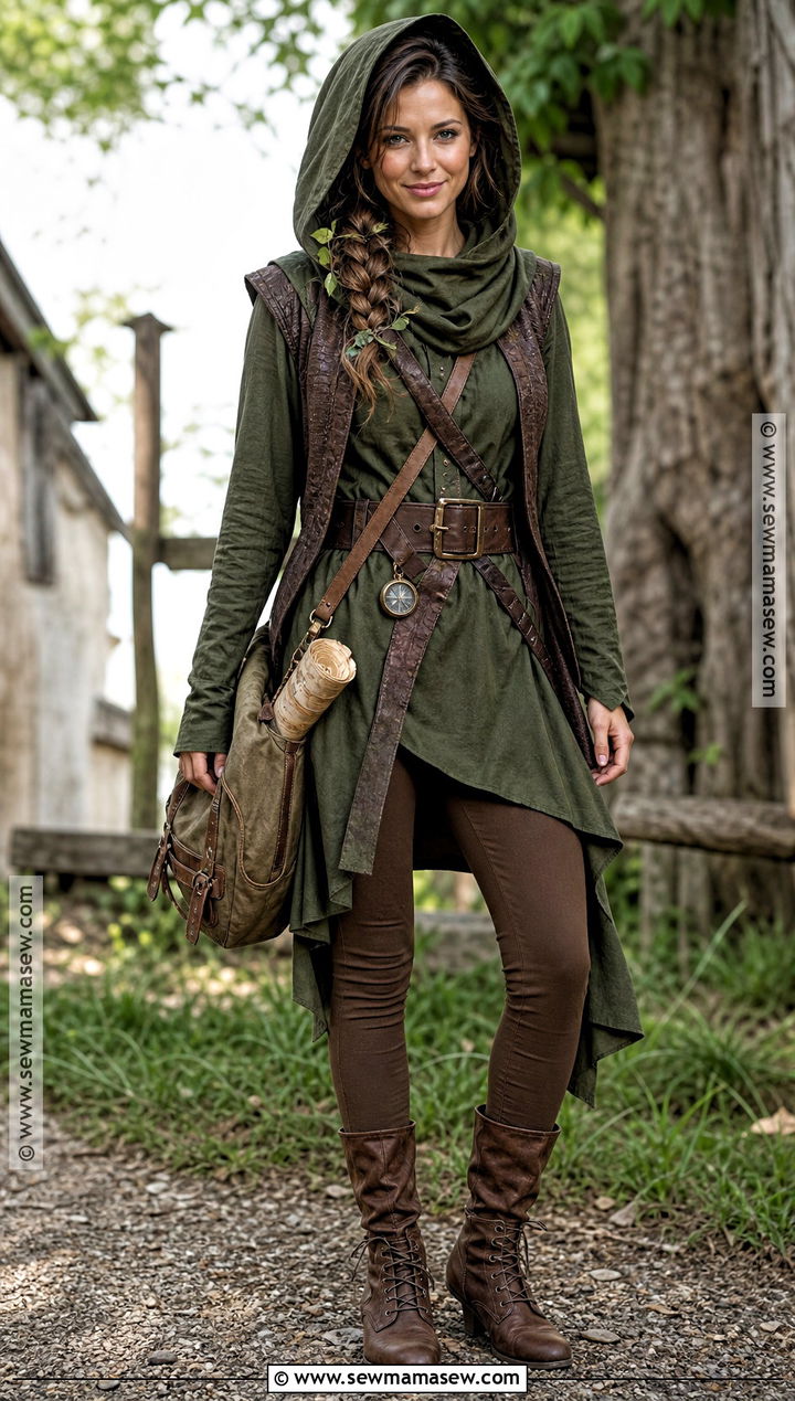 Woodland Tracker Hunter Costume - 30 hunter costume ideas for women
