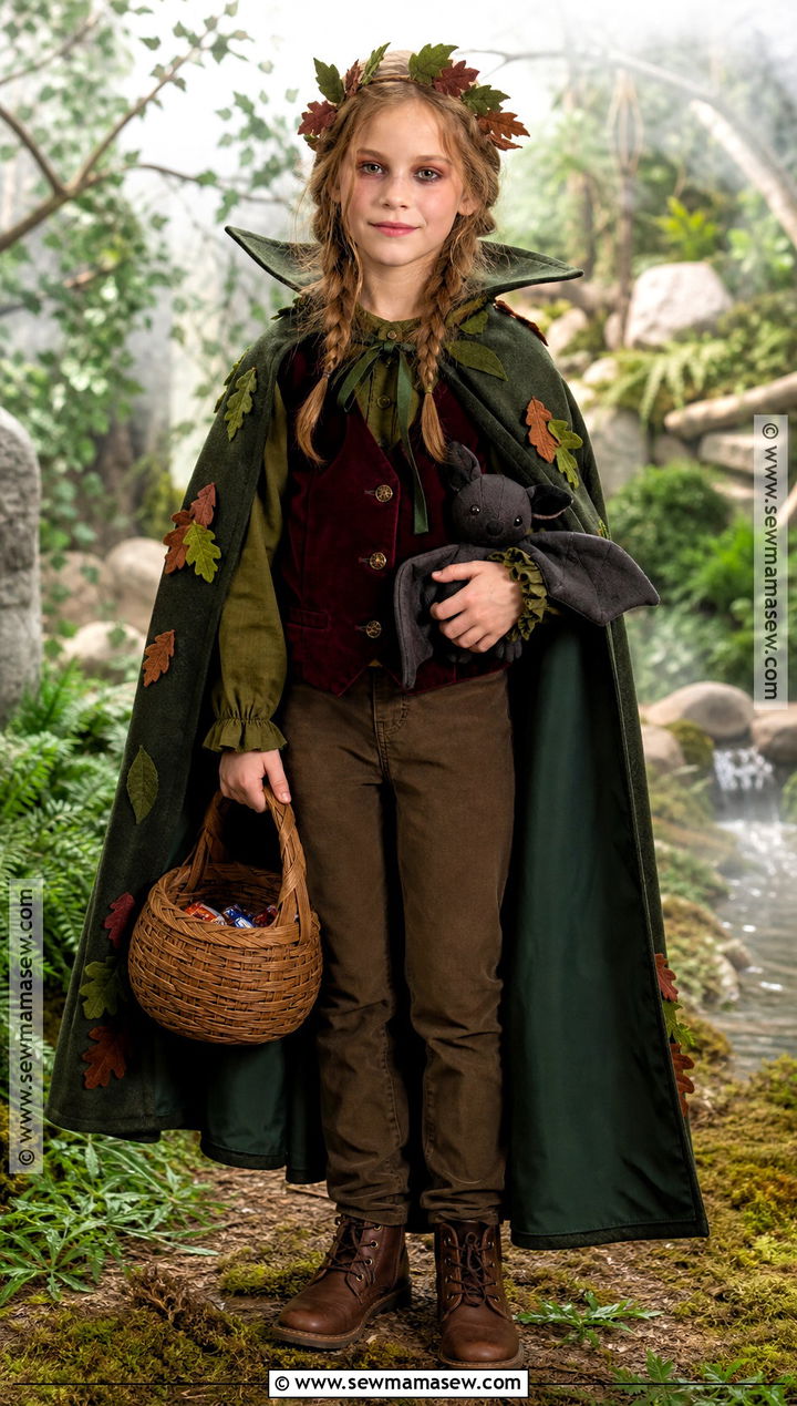 Woodland Vampire Costume - 30 vampire costume ideas for kids