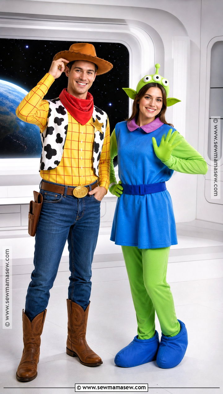 Woody And Alien Duo Costume - 35 woody toy story costume ideas