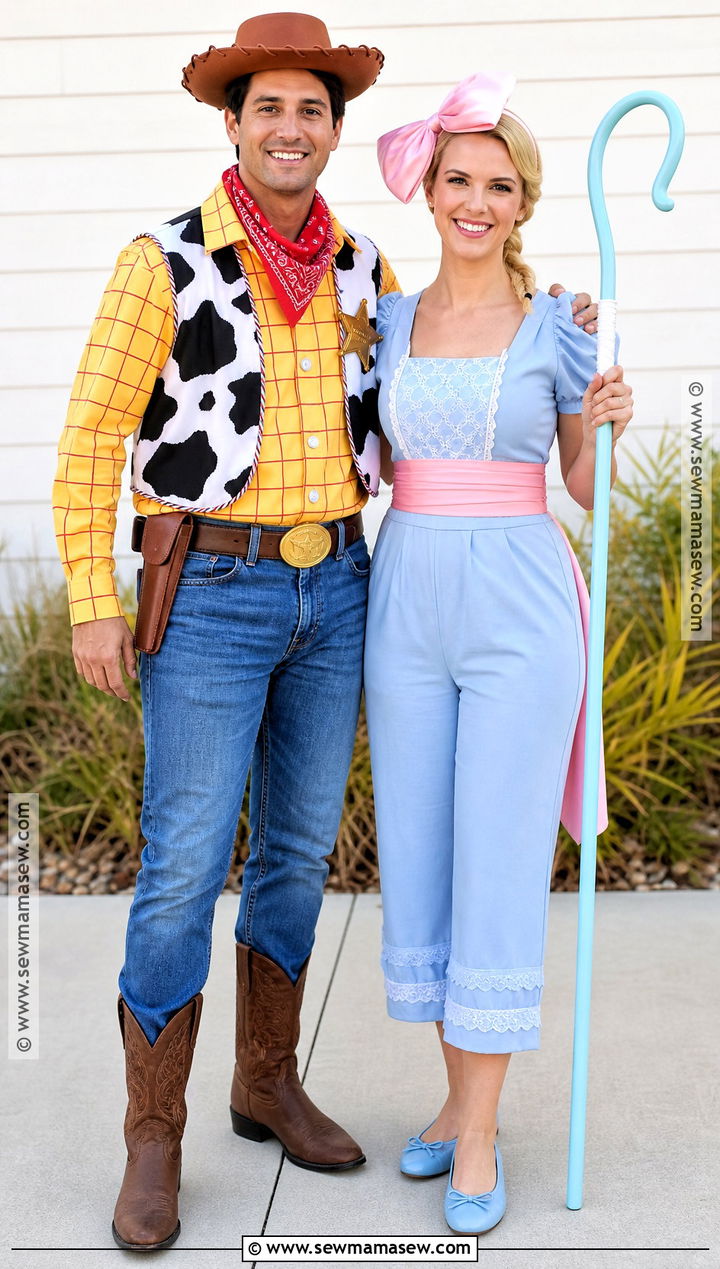 Woody And Bo Peep Couple Costume - 40 woody costume ideas