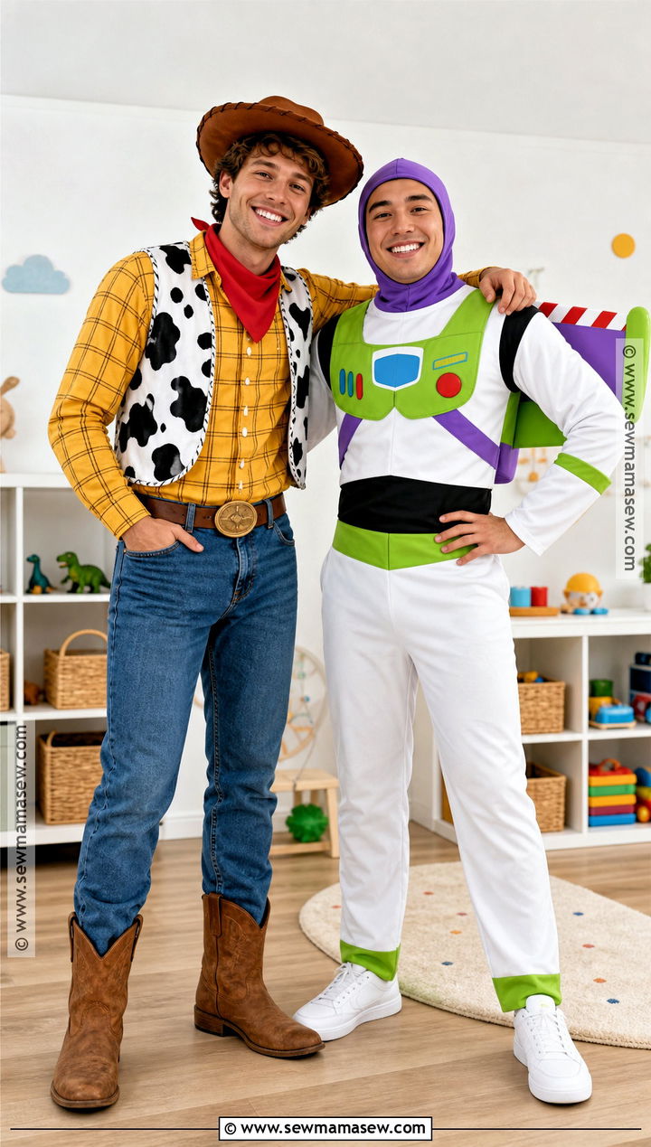 Woody And Buzz BFF Costume - 35 bff costumes