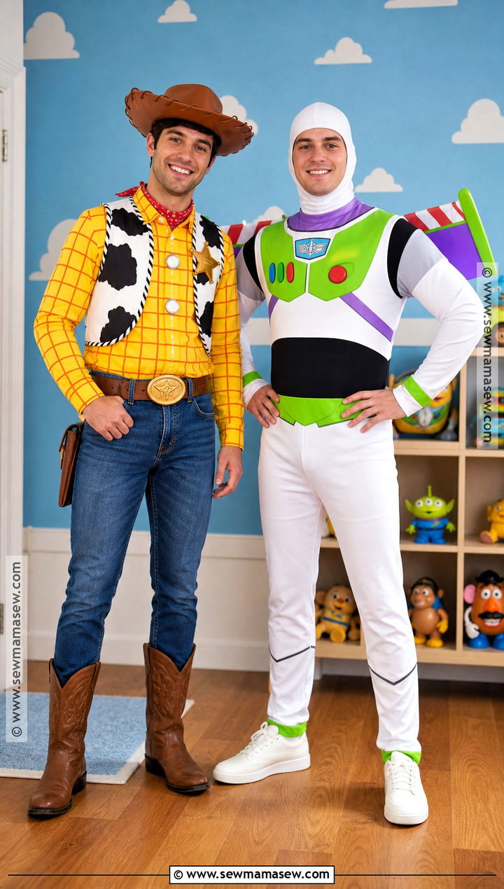 Woody And Buzz Best Friend Costume - 45 best friend halloween costumes