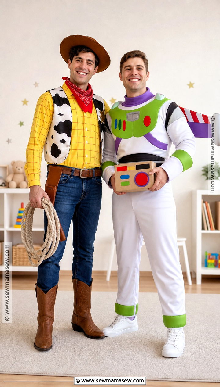 Woody And Buzz Bestie Costume - 40 bestie costume ideas