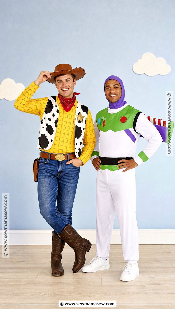 Woody And Buzz Costume - 40 duo costume ideas for best friends