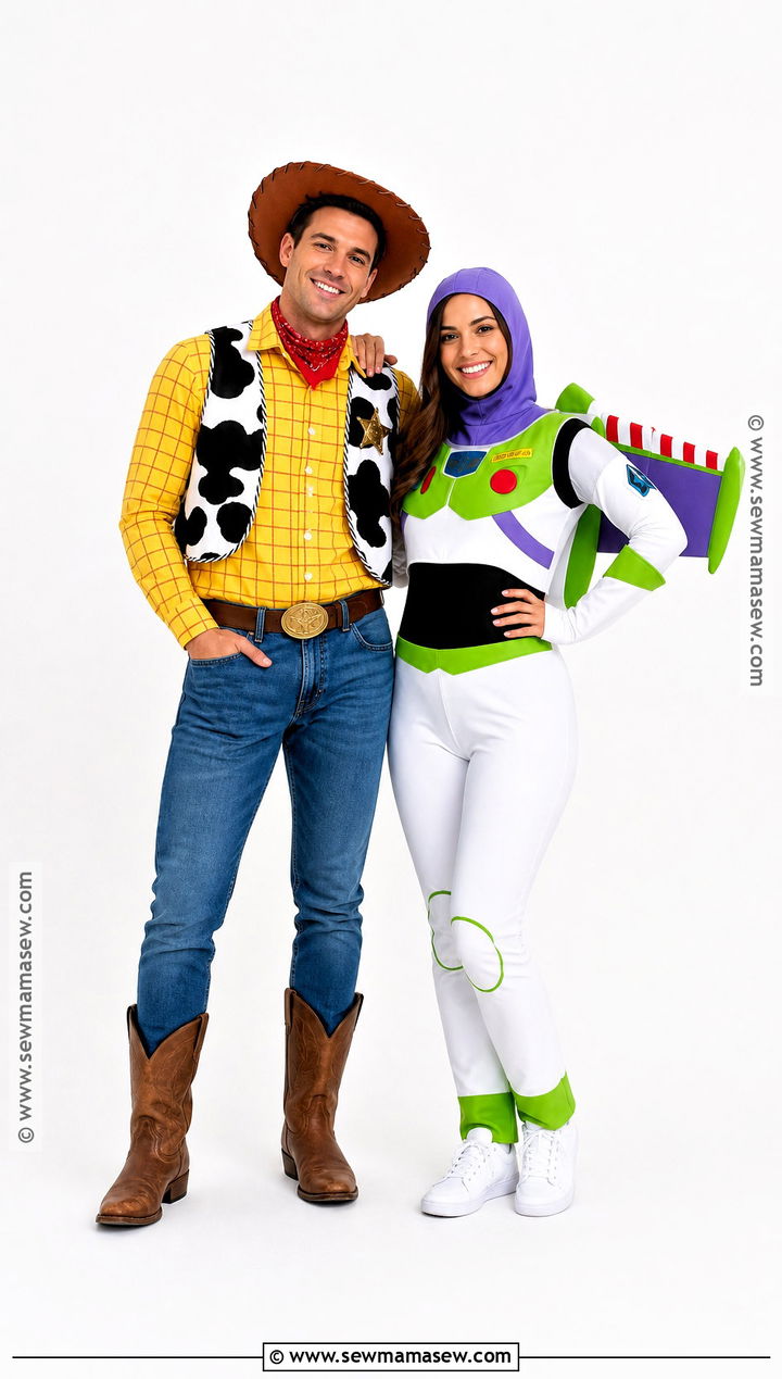 Woody And Buzz Costume - 30 costumes for 2