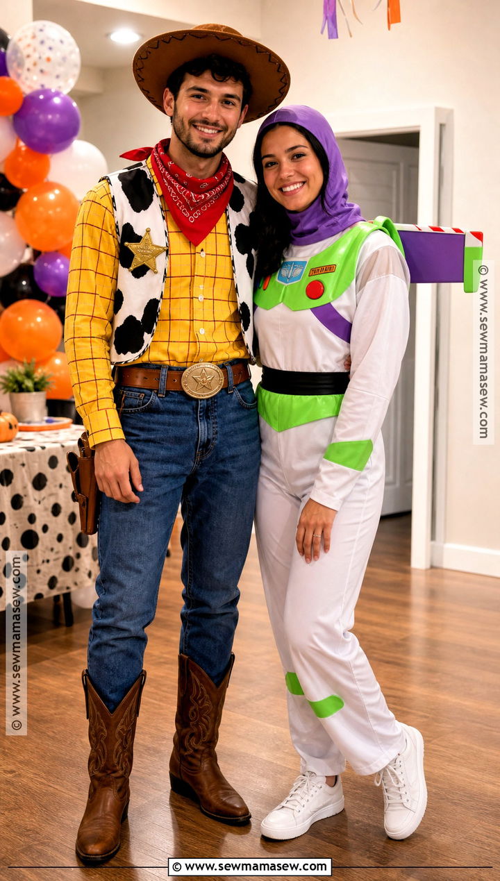 Woody And Buzz Couple Costume - 35 woody toy story costume ideas