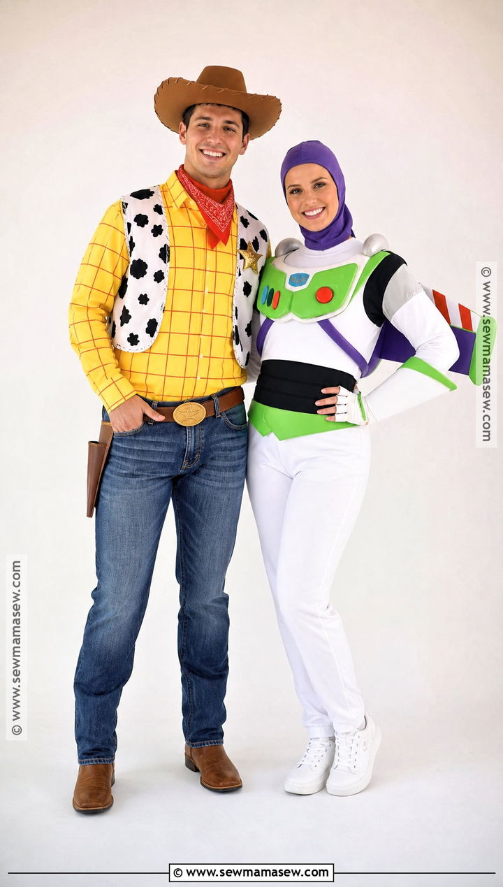 Woody And Buzz Couple Costume - 30 Woody Halloween Costume Ideas