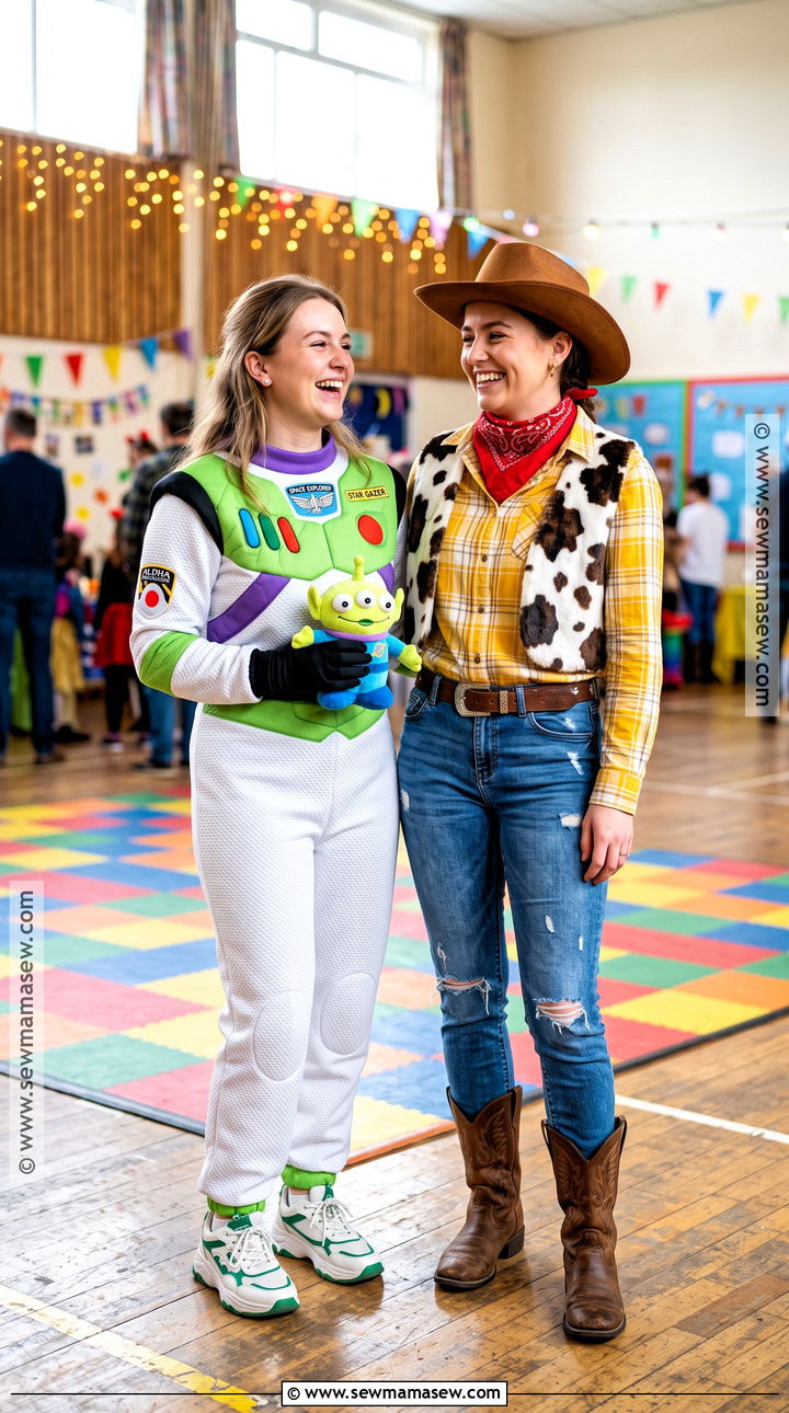 Woody And Buzz Lightyear BFF Costume - 30 halloween costumes for bffs