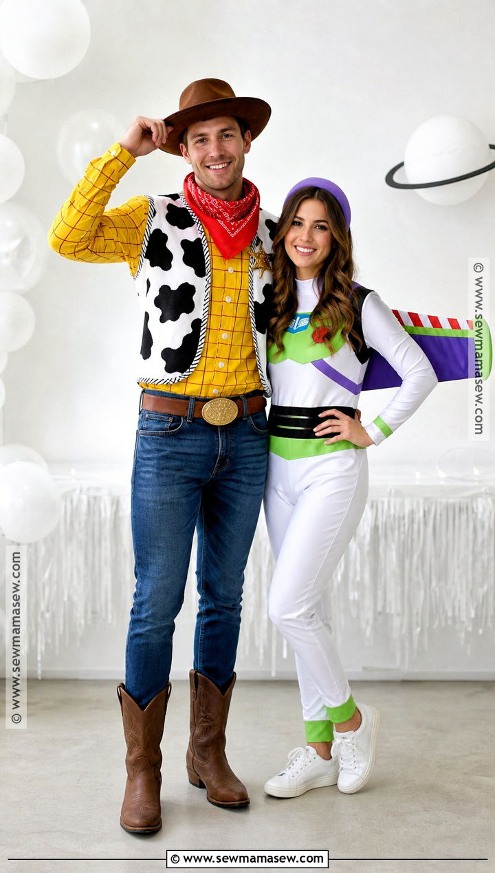 Woody And Buzz Lightyear Costume - 30 two person costume ideas