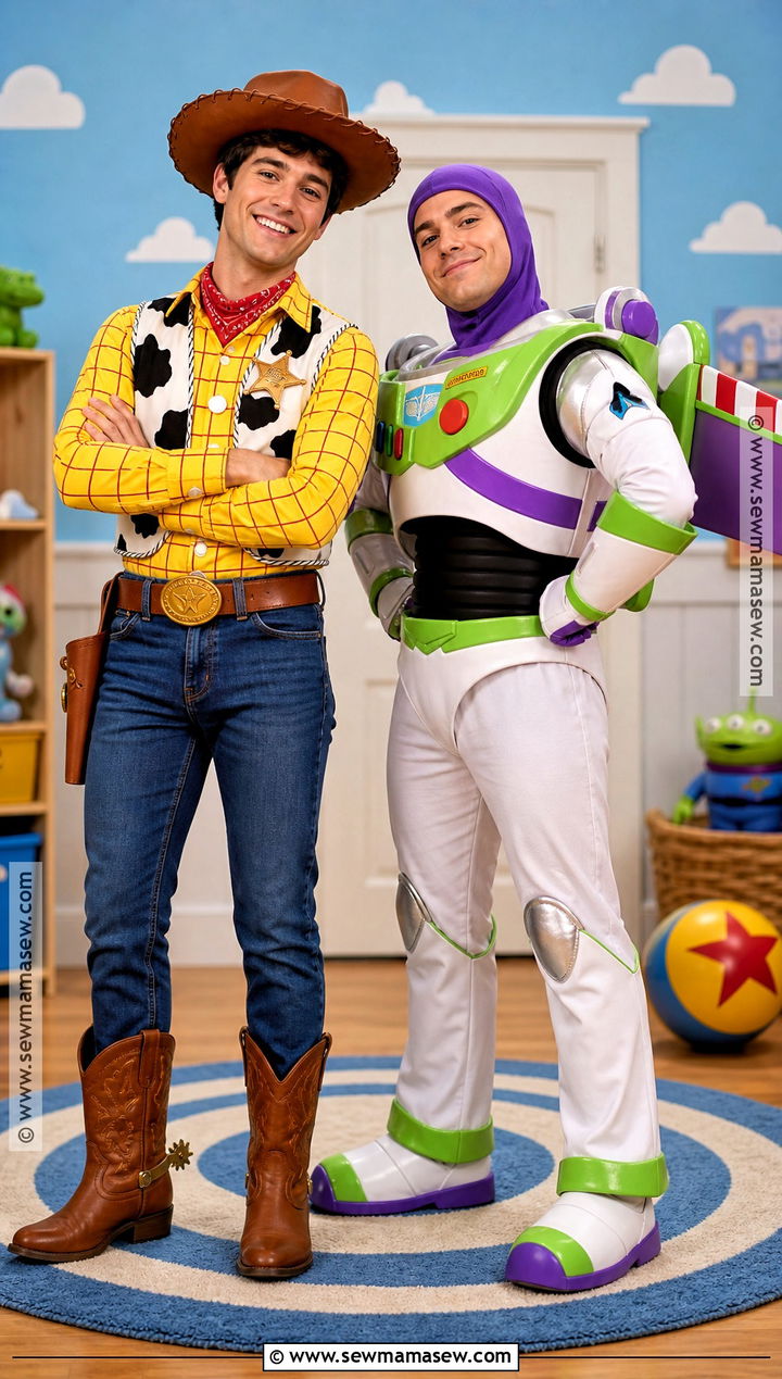 Woody And Buzz Lightyear Costume - 30 disney duo costumes