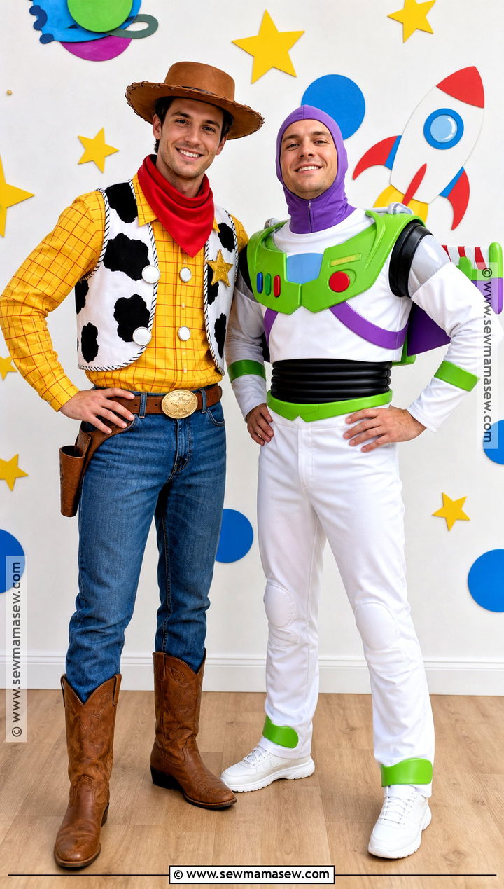 Woody And Buzz Lightyear Duo Costume - 30 duo halloween costume ideas