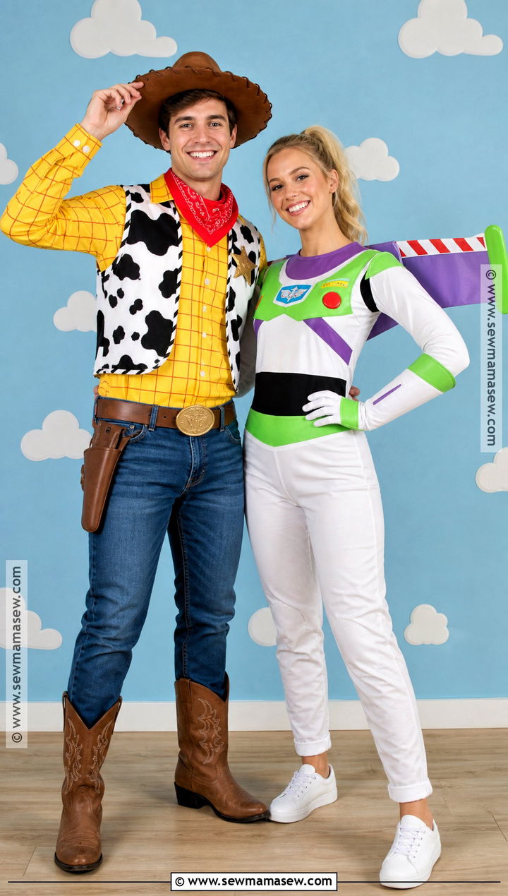 Woody And Buzz Lightyear Duo Costume - 35 costume ideas duo