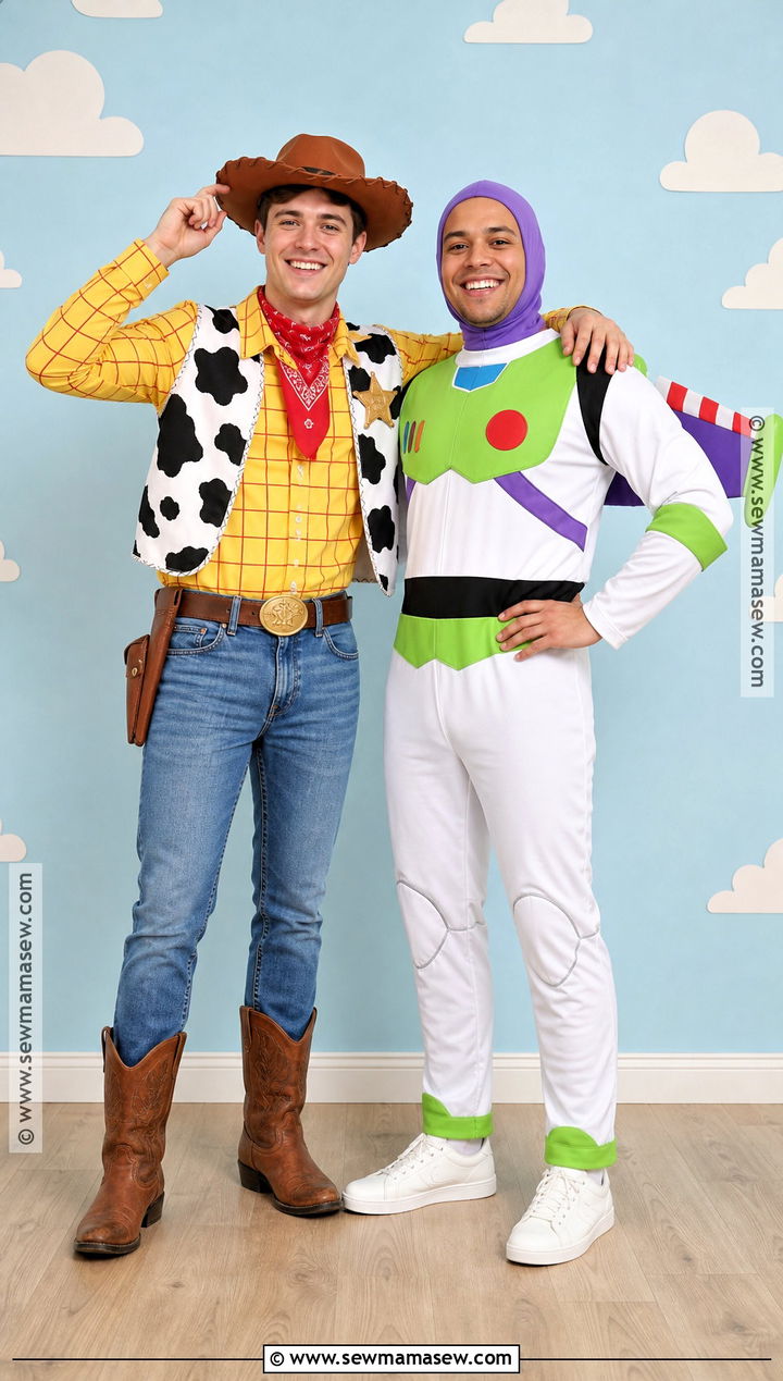 Woody And Buzz Lightyear Duo Costume - 30 costume duo ideas