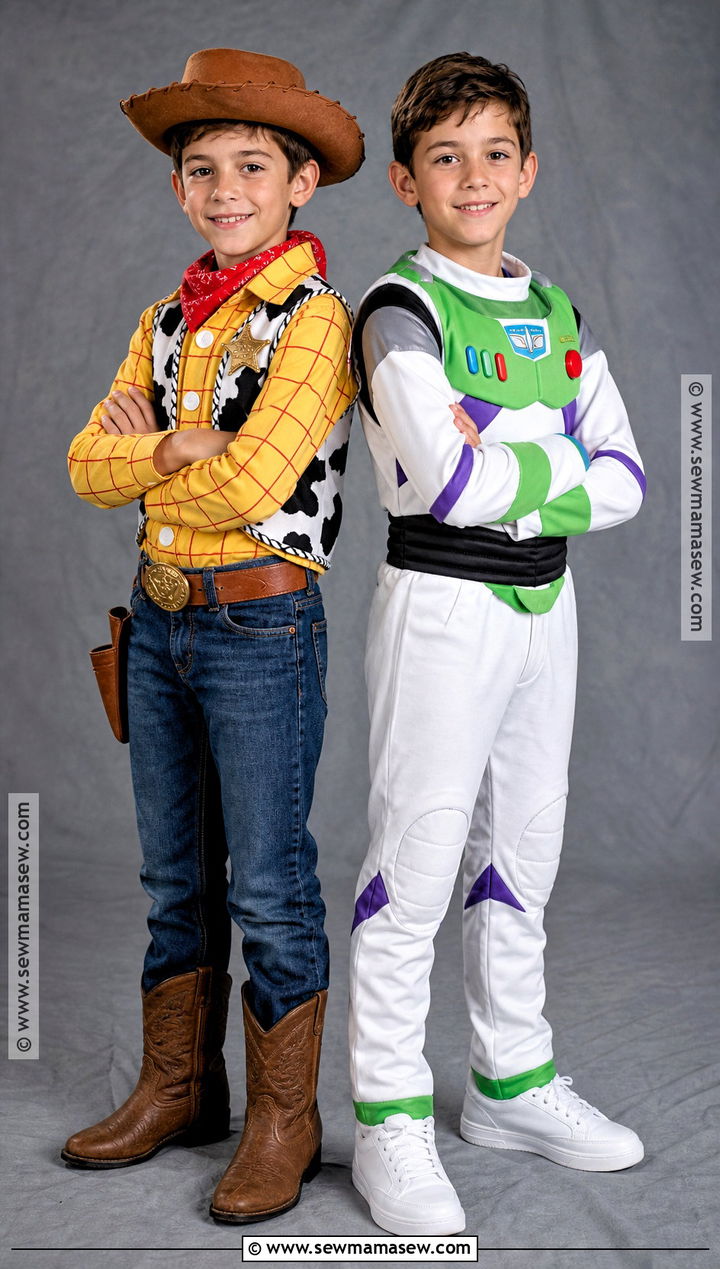 Woody And Buzz Twin Costume - 35 twin costumes
