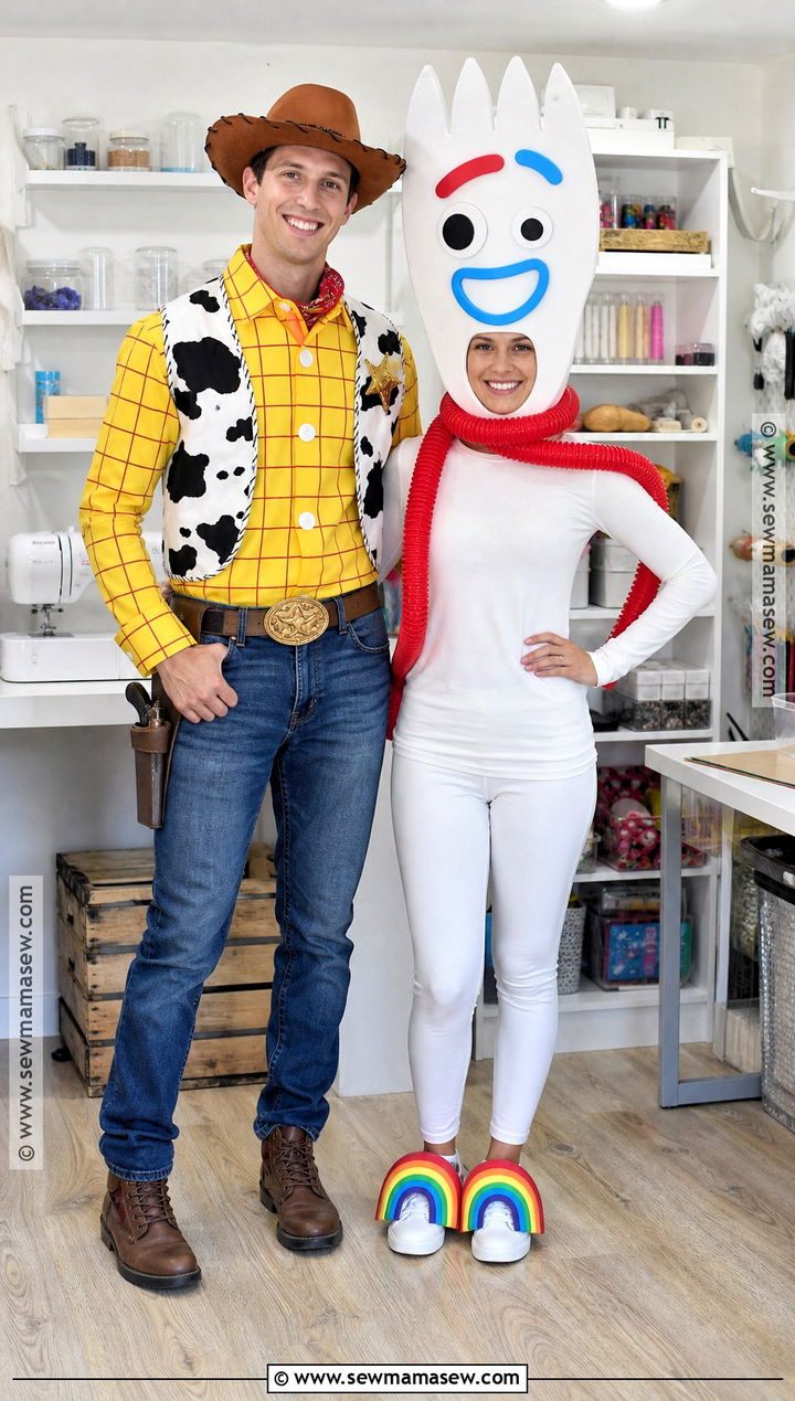 Woody And Forky Duo Costume - 35 woody toy story costume ideas