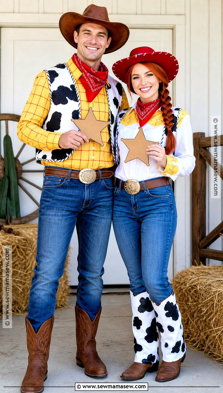 Woody And Jessie Costume - 40 last minute couples costumes