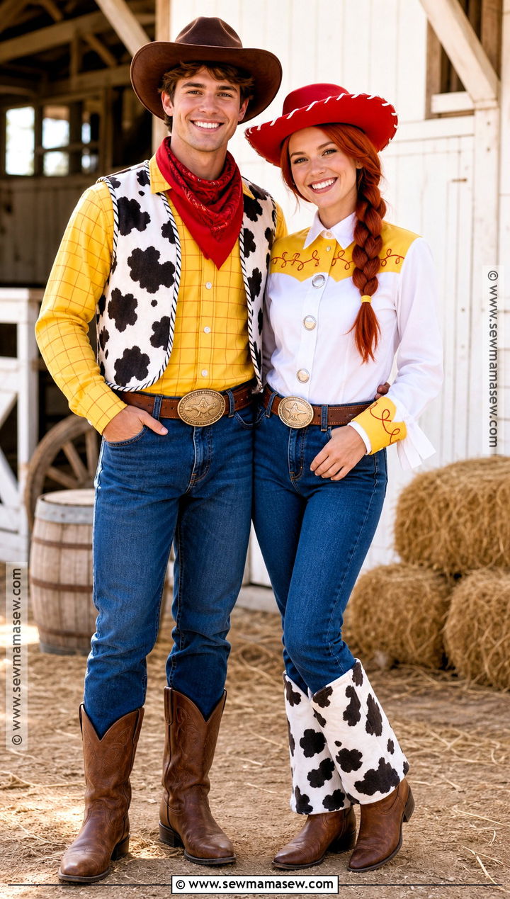 Woody And Jessie Couple Costume - 35 woody toy story costume ideas