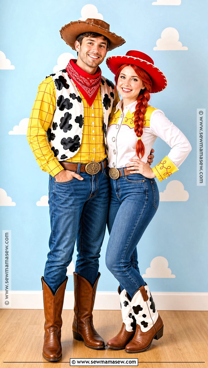 Woody And Jessie Couple Costume - 45 costumes ideas