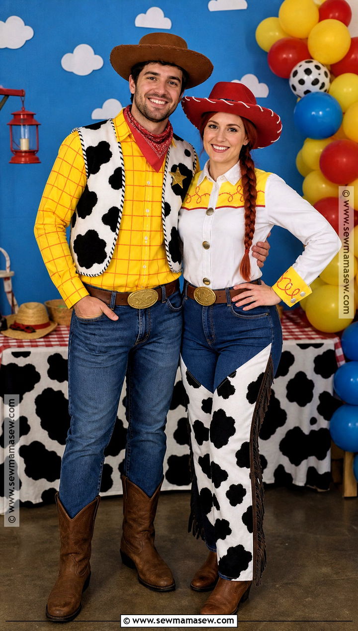 Woody And Jessie Couple Costume - 30 Woody Halloween Costume Ideas