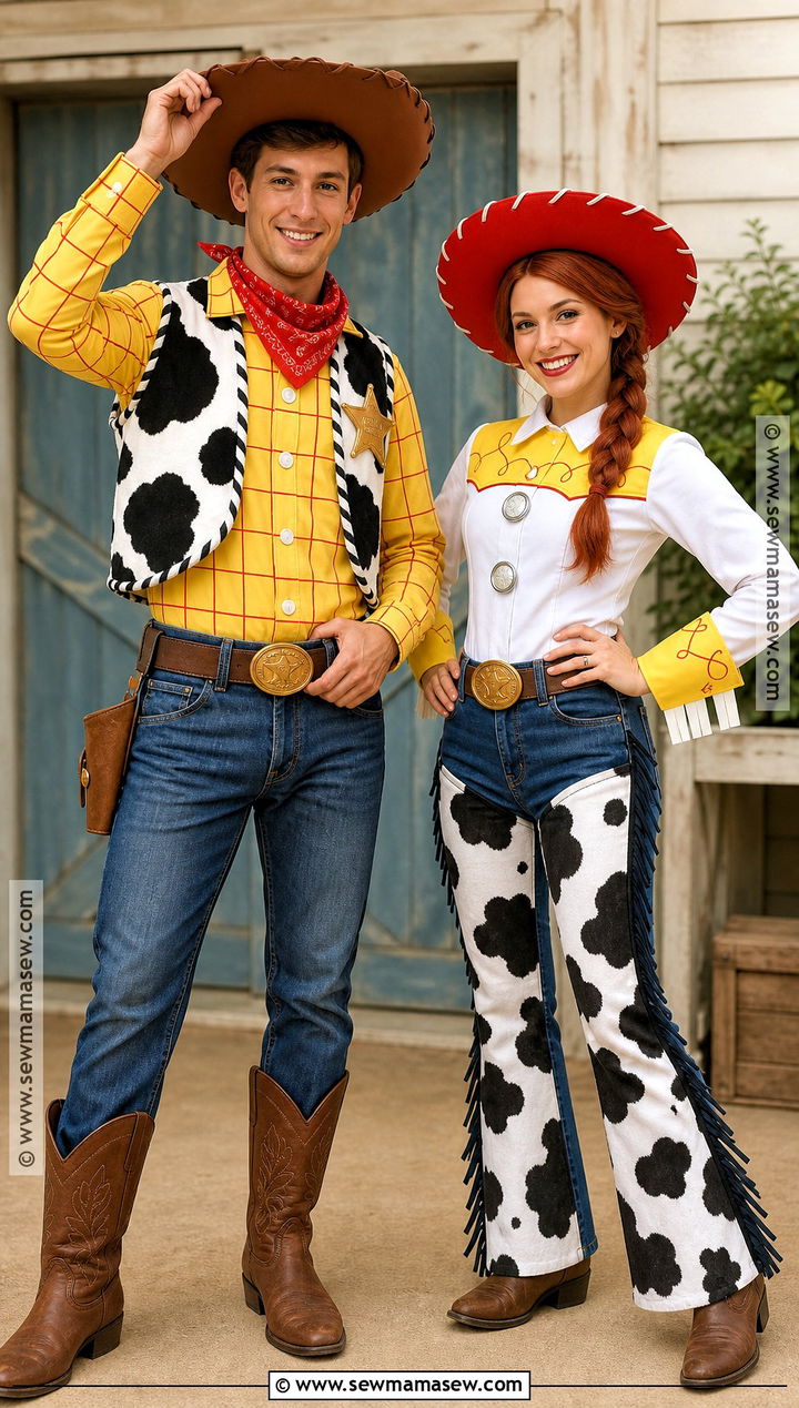 Woody And Jessie Duo Costume - 40 halloween costume duo ideas