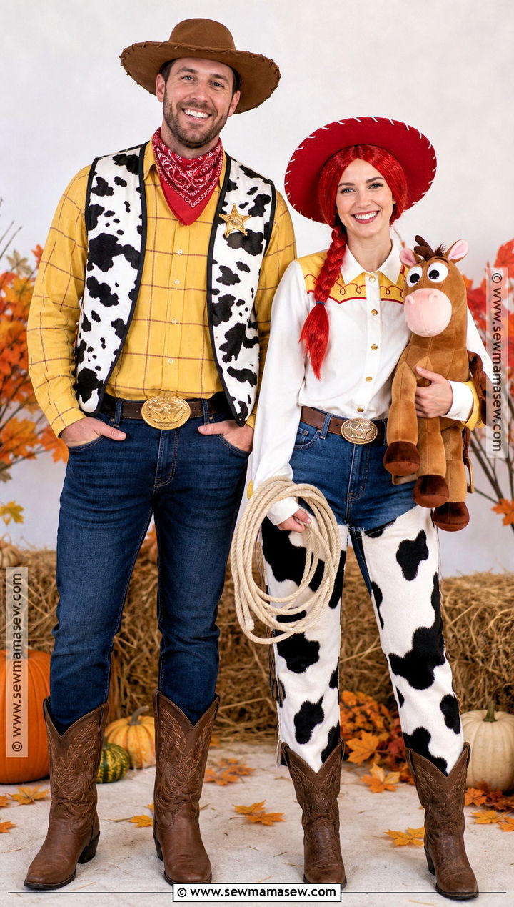 Woody And Jessie Duo Costume - 50 halloween costumes duo