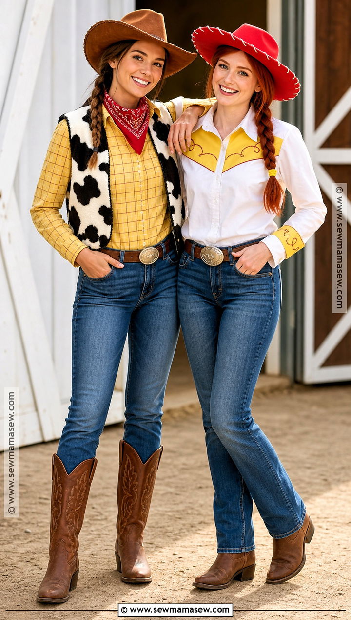 Woody And Jessie Matching Costumes - 45 matching costumes