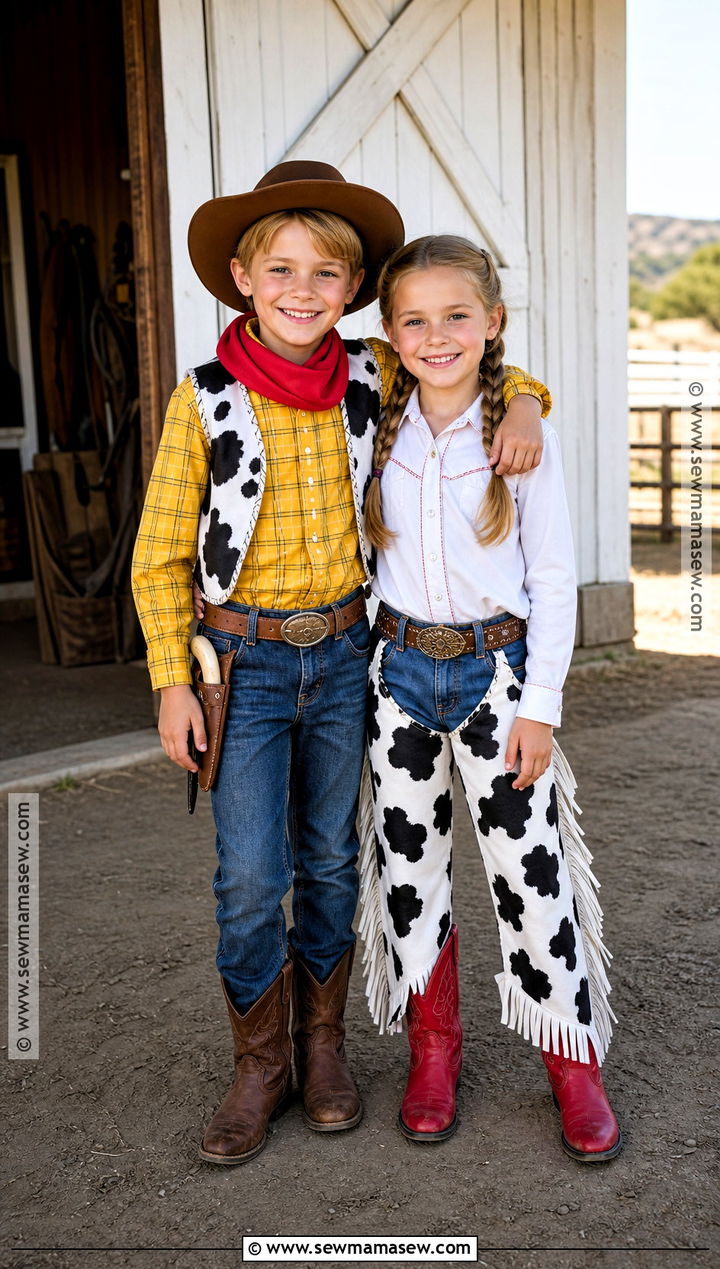 Woody And Jessie Sibling Costume - 35 brother and sister halloween costumes