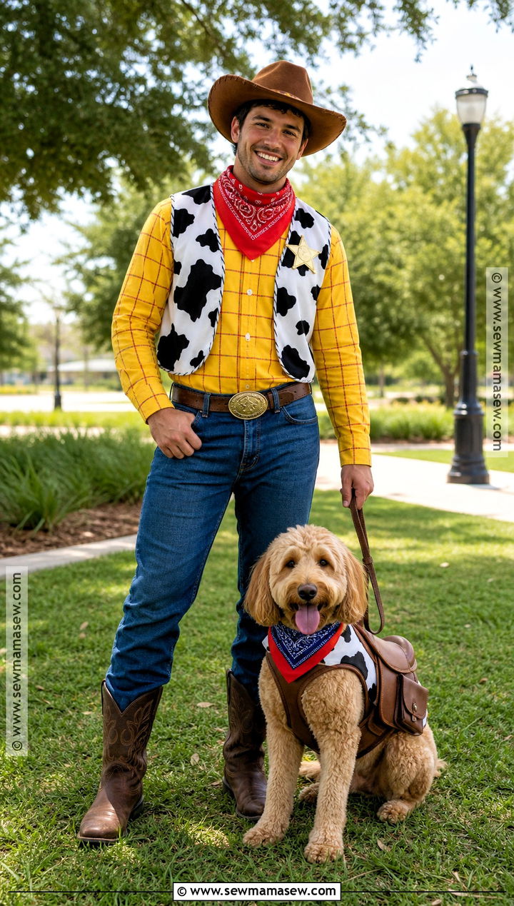 Woody Costume With Dog - 40 woody costume ideas