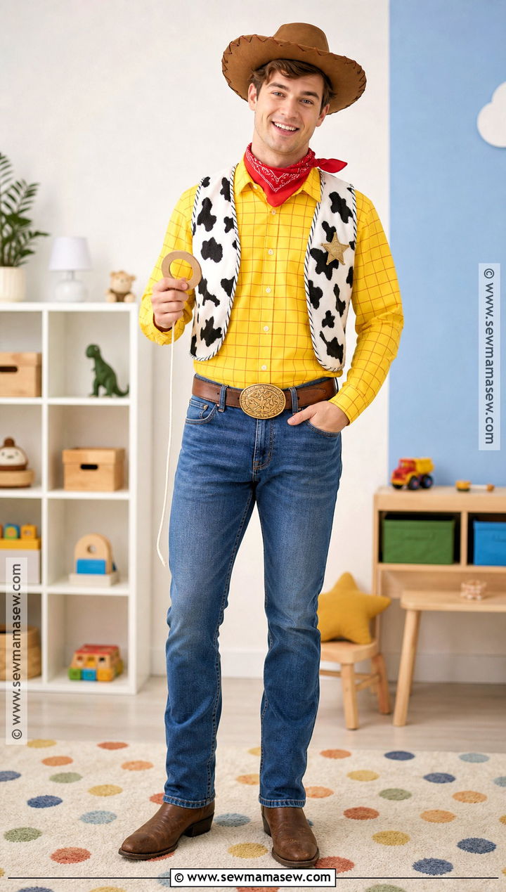 Woody Cowboy Costume - 40 toy story halloween costumes