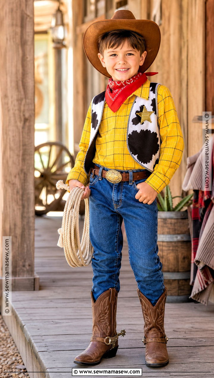Woody Cowboy Costume for Boys - 30 costumes for boys