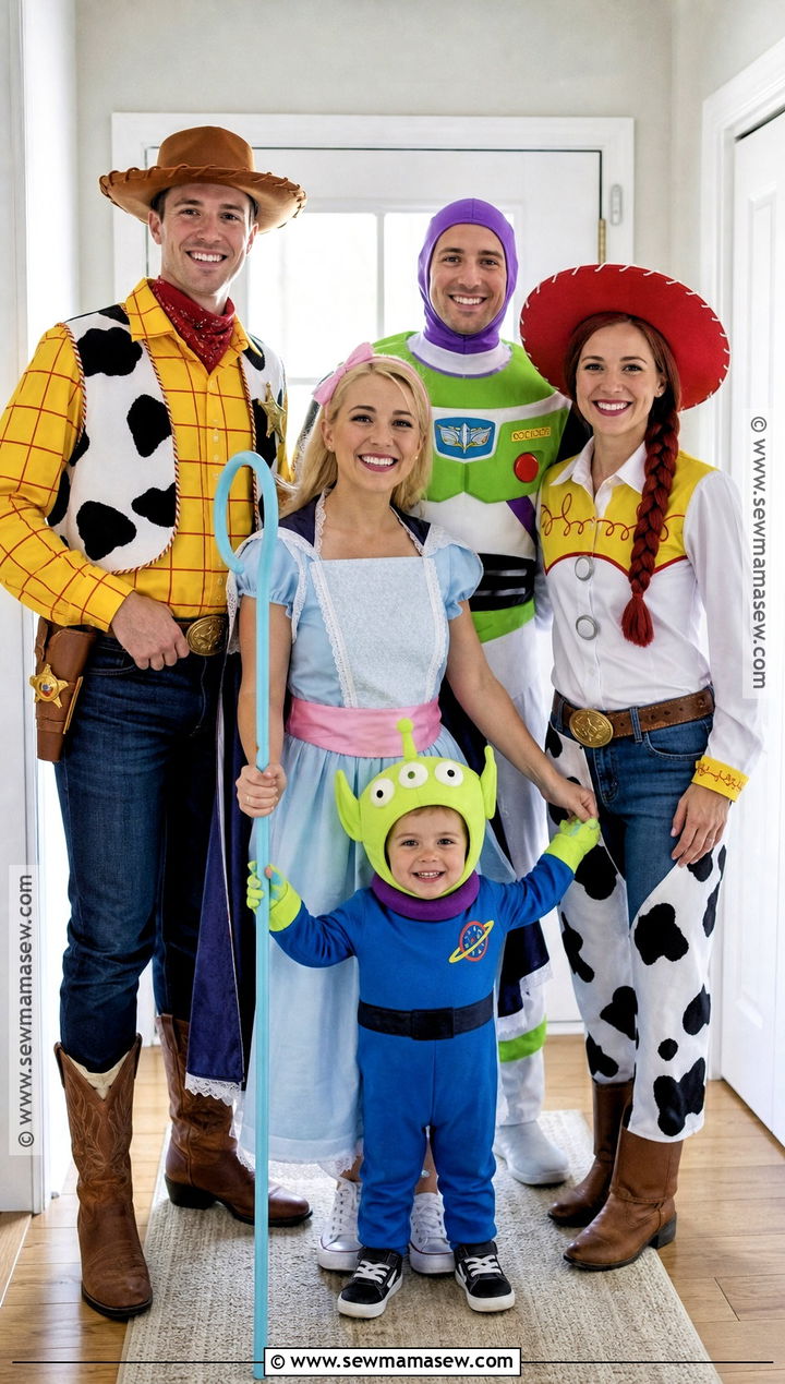Woody Family Costume - 35 woody toy story costume ideas