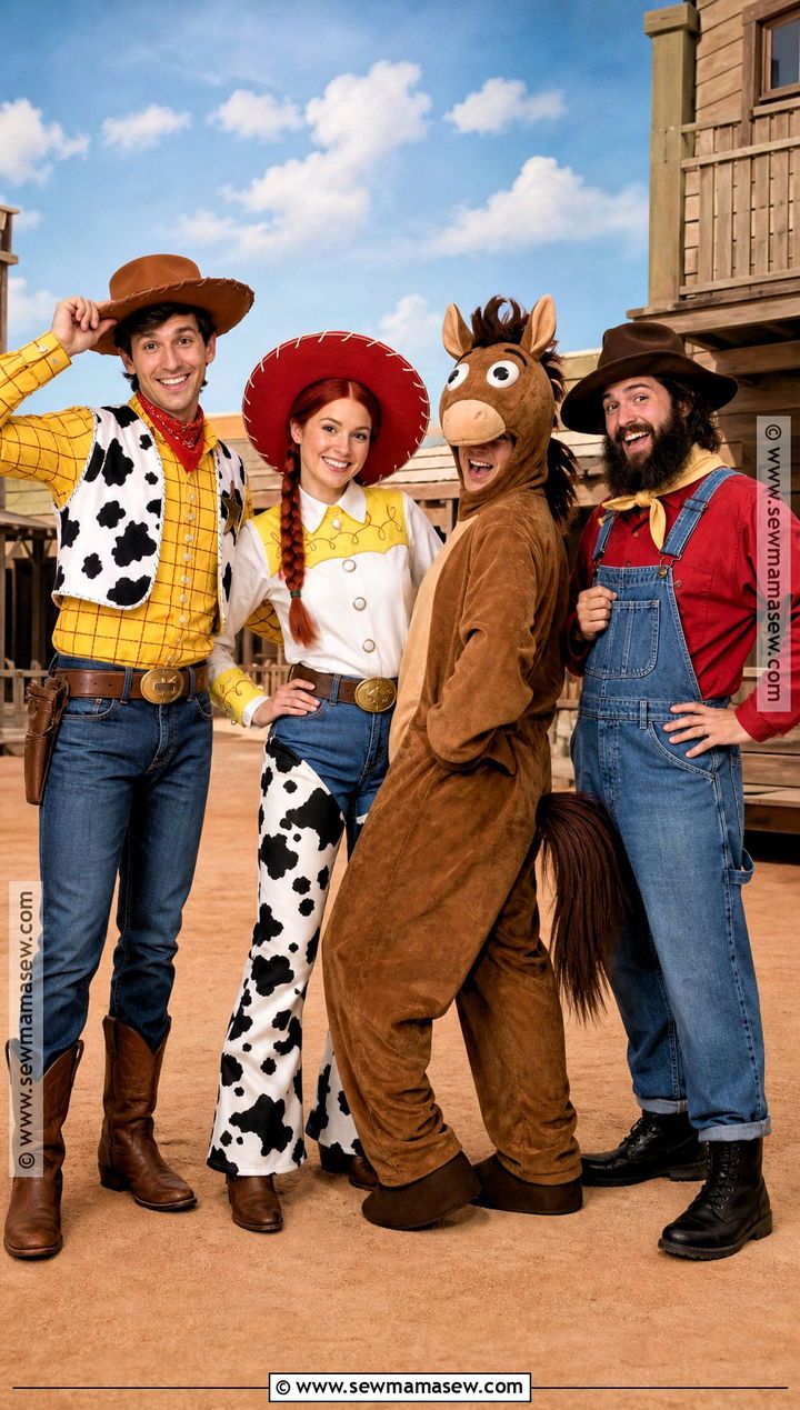 Woodys Roundup Group Costume - 35 toy story group costume ideas