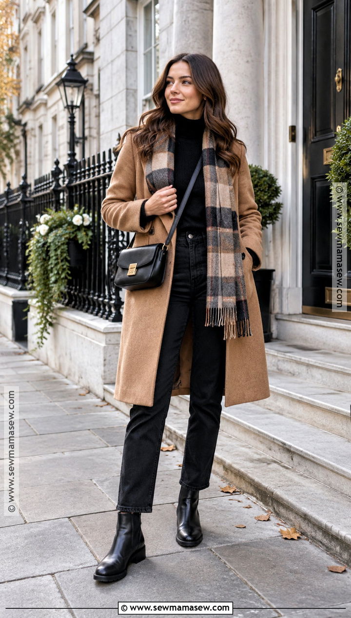 Wool Coat And Waterproof Boots Ireland Outfit - 15 Ireland Travel Outfits October