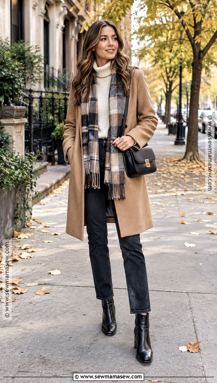 Wool Coat Fall Cold Weather Outfit - 25 fall cold weather outfits