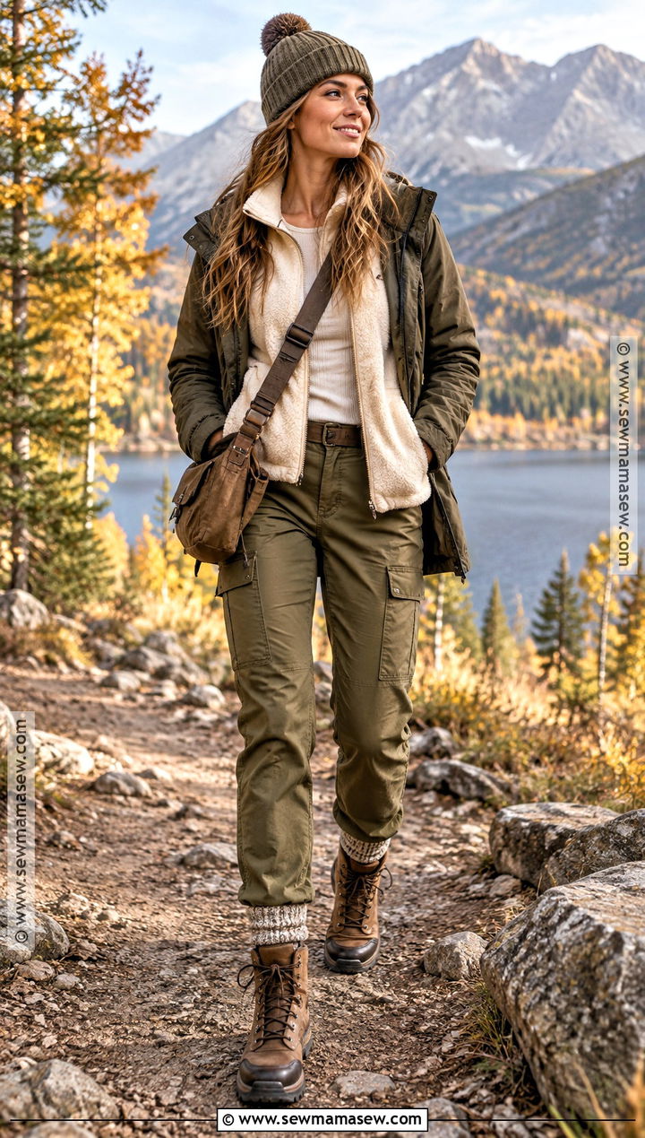 Wool Socks With Hiking Boots Outfit - 15 cozy accessories for fall and winter