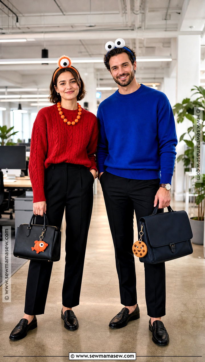 Work Friendly Elmo And Cookie Monster Costume - 40 elmo and cookie monster costumes