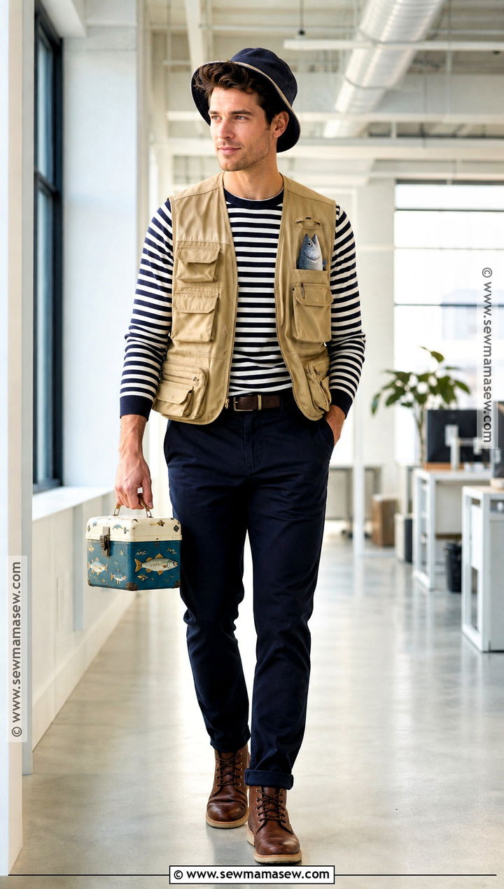 Work Friendly Fisherman Costume - 35 Fisherman Costume Ideas