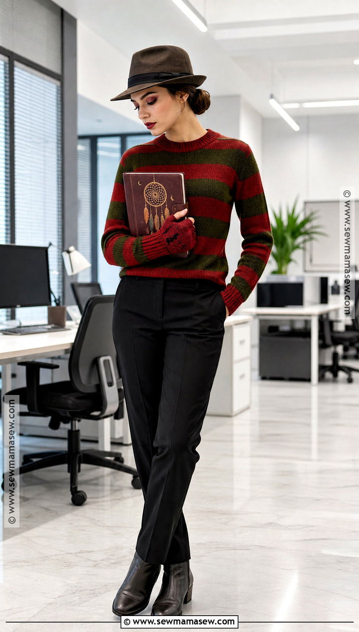 Work Friendly Freddy Krueger Costume With Trousers - 40 freddy krueger costume ideas for women