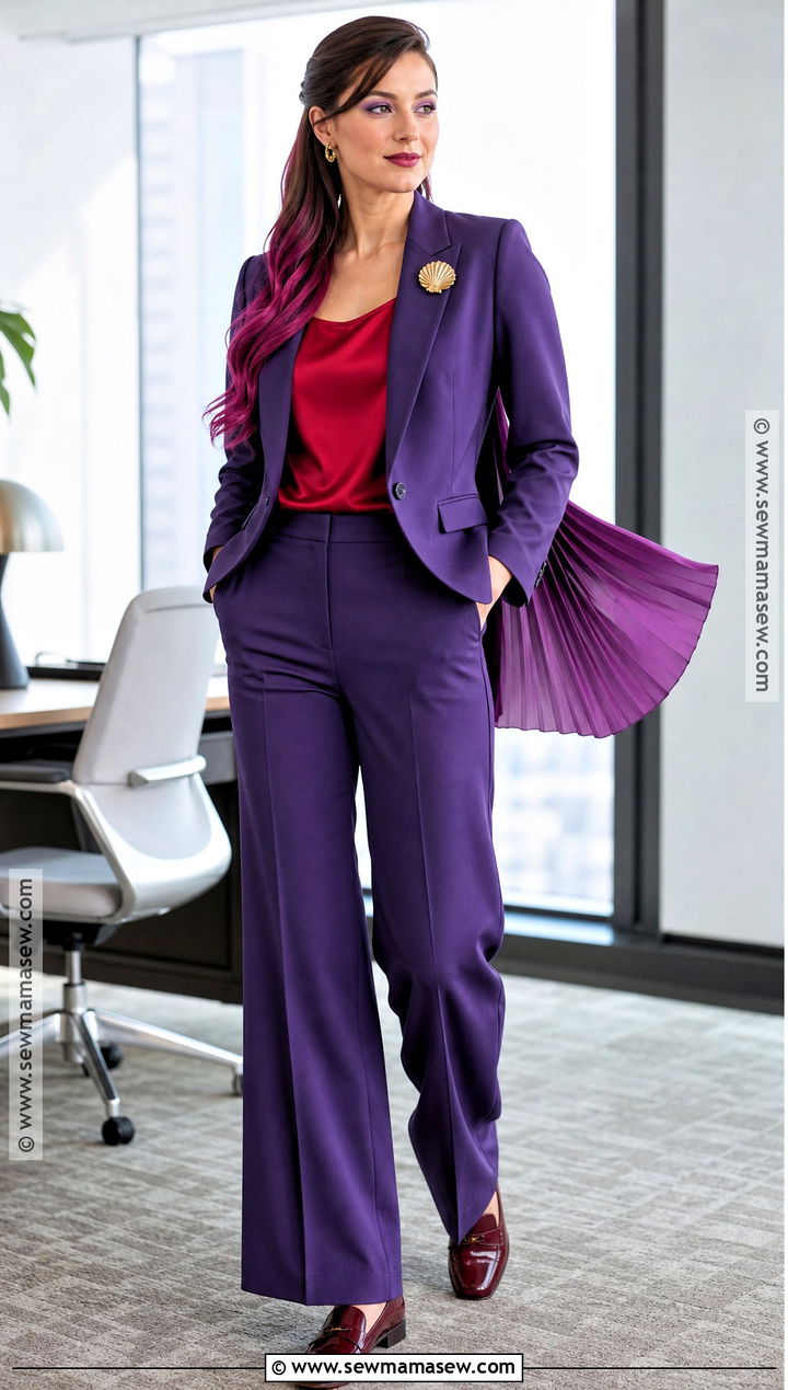 Work Friendly Lola Costume With Purple Blazer - 30 lola from shark tale costume ideas