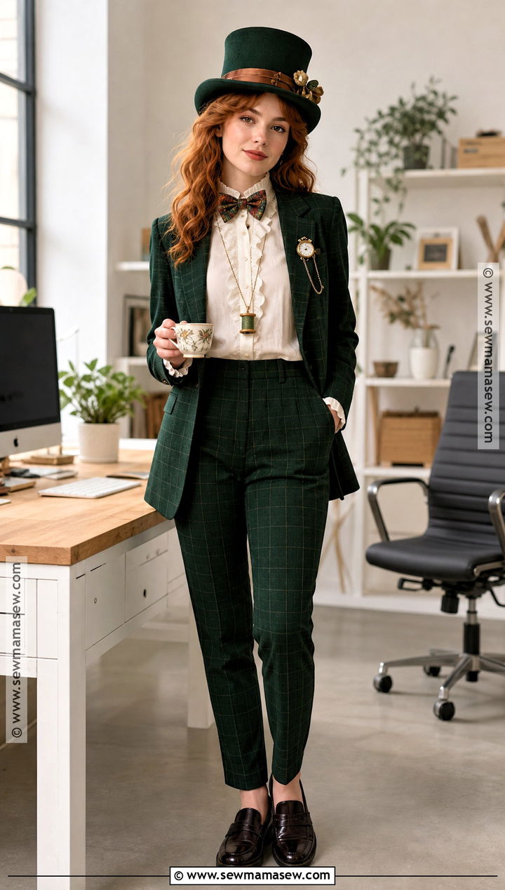 Work Friendly Mad Hatter Costume With Suit - 50 mad hatter costume ideas