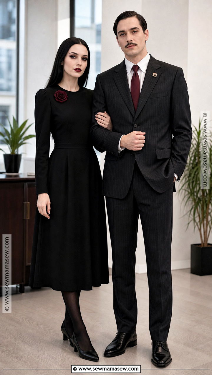 Work Friendly Morticia And Gomez Costume - 40 morticia and gomez addams costume ideas
