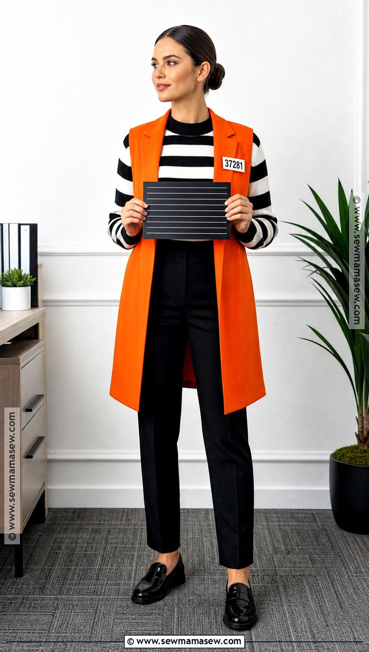Work Friendly Prisoner Costume - 30 prisoner costume ideas for women