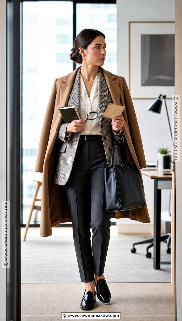Work Friendly Sherlock Holmes Costume - 30 Sherlock Holmes Costume Ideas for Women