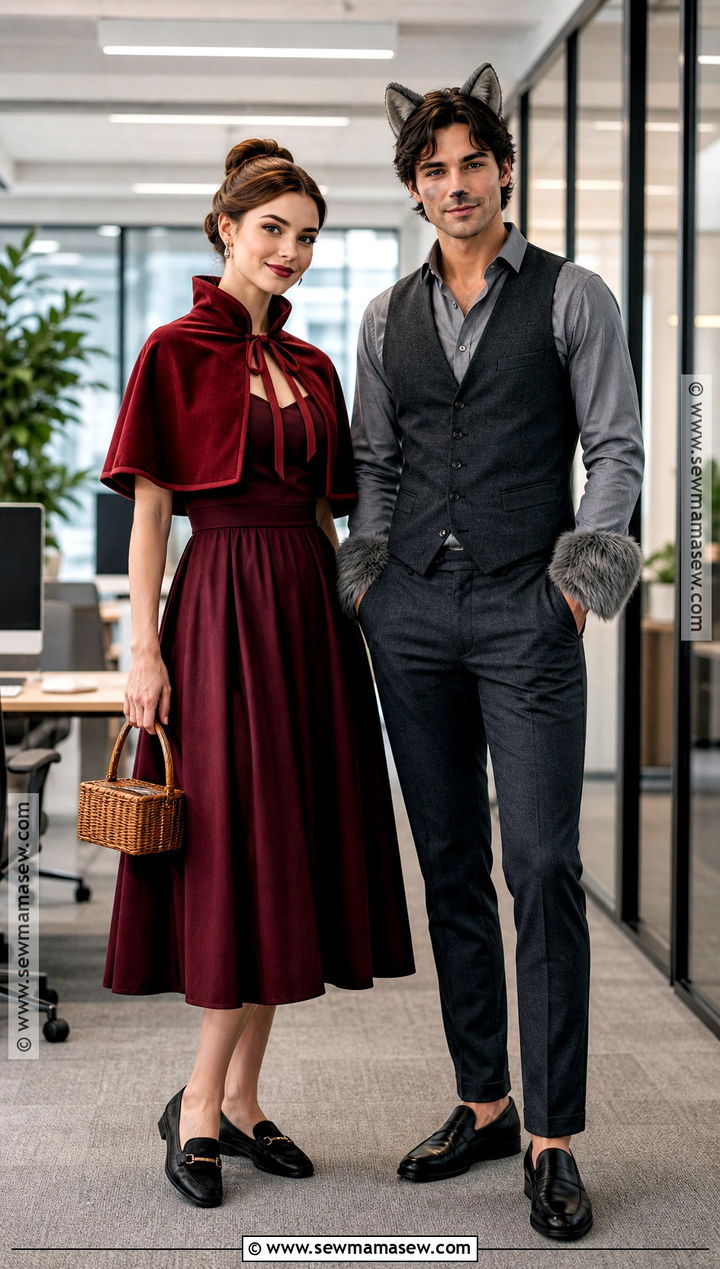 Work Friendly Wolf And Little Red Riding Hood Costume - 30 Wolf And Little Red Riding Hood Costume Ideas