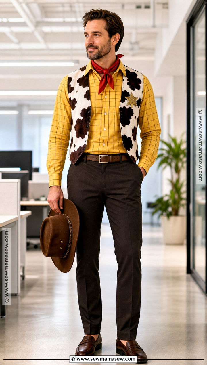 Work Friendly Woody Costume - 30 Woody Halloween Costume Ideas