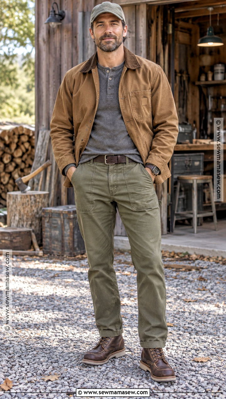 Workwear Fall Outfit - 30 fall outfits for men